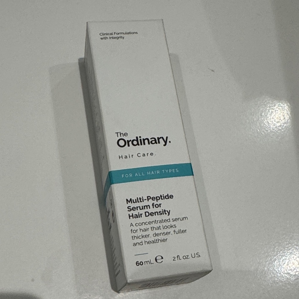 The Ordinary hair care multi peptide serum for hair density 60ml thicker fuller